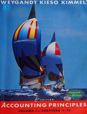 Accounting Principles 6th Ed Weygandt Jerry J Kieso Donald E Kimmel