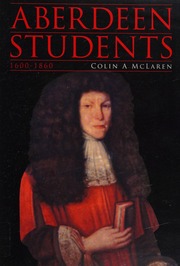 Aberdeen Students 16001860 Mclaren Colin A