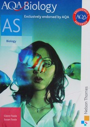 Aqa Biology As Toole Glenn Toole Susan Assessment And Qualifications Alliance