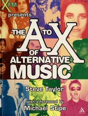 The A To X Of Alternative Music Taylor Steve