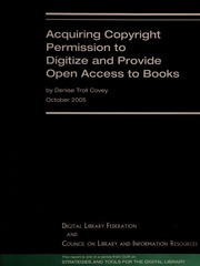 Acquiring Copyright Permission To Digitize And Provide Open Access To Books Troll Covey