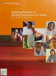 Applying Research In Reading Instruction For Adults Susan Mcshane