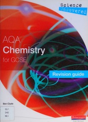 Aqa Chemistry For Gcse Revision Guide Clyde Ben Norris Roger