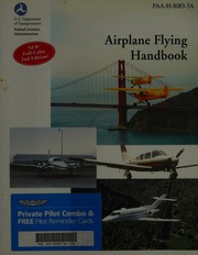 Airplane Flying Handbook United States Flight Standards Service Airman Testing Standards Branch