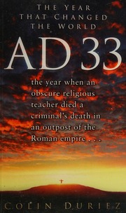 Ad 33 The Year That Changed The World Duriez Colin