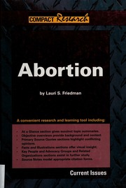 Abortion None Scherer Lauri S None