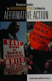 Affirmative Action Johnson John W 1946 Author Green Robert P