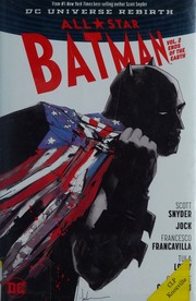 Allstar Batman Vol 2 Ends Of The Earth Snyder Scott Author