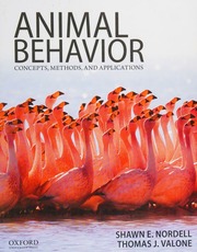 Animal Behavior Concepts Methods And Applications Nordell