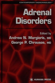Adrenal Disorders Margioris Andrew N Chrousos George P