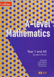 Alevel Mathematics Year 1 And As Student Book Pearce Chris