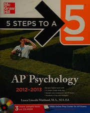 Ap Psychology 20122013 Maitland Laura Lincoln