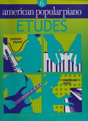 American Popular Piano Etudes Level 6 American Popular Piano Unknown