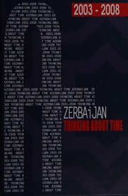 Azerbaijan 20032008 Thinking About Time Mekhtiev R E