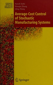 Averagecost Control Of Stochastic Manufacturing Systems Sethi