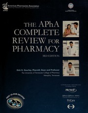 The Apha Complete Review For Pharmacy 3rd Ed Gourley D R Dick R