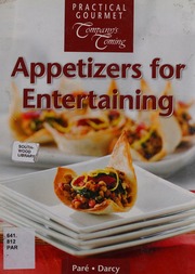 Appetizers For Entertaining Jean Paré James Darcy