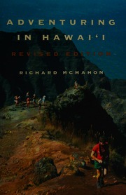 Adventuring In Hawaii Rev Ed Mcmahon Richard 1928