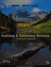 Auditing Assurance Services A Systematic Approach 7th Ed Messier