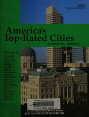 Americas Top Rated Cities A Statistical Handbook Volume 1 Southern Region Garoogian