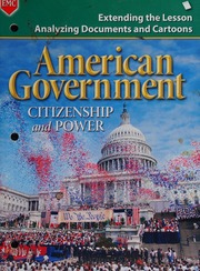 American Government Citizenship And Power Barbour Christine