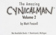 The Amazing Cynicalman Feazell Matt Author Illustrator