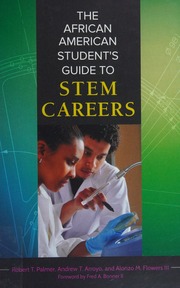 The African American Students Guide To Stem Careers Palmer Robert T