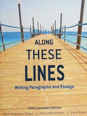 Along These Lines Writing Paragraphs And Essays Fifth Canadian Edition Biays