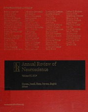 Annual Review Of Neuroscience 2014 Unknown