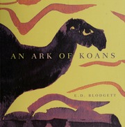 An Ark Of Koans Blodgett E D Edward Dickinson 1935 Brault