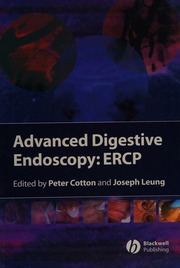 Advanced Digestive Endoscopy Ercp Cotton Peter B Leung J W C