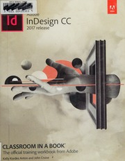 Adobe Indesign Cc 2017 Release Anton Kelly Kordes Author Cruise