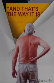 And Thats The Way It Is Life At 20 Years Over 30 Means Sr