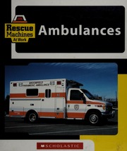 Ambulances 1st Edition Rogers Hal 1966