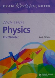 Asalevel Physics 2nd Ed Webster Eric