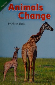 Animals Change Blank Alison Author Pearsonscott Foresman Publisher