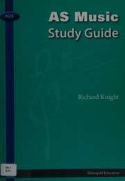 As Music Study Guide Aqa Knight Richard