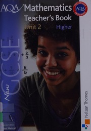 Aqa Mathematics Unit 2 Higher Teachers Book Burns Sandra