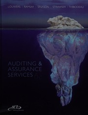 Auditing Assurance Services Louwers Timothy J Author Ramsay