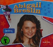 Abigail Breslin A Big Buddy Book Tieck Sarah 1976