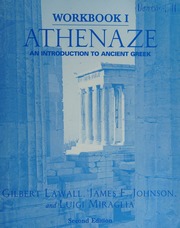Athenaze An Introduction To Ancient Greek Workbook Lawall