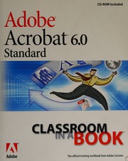 Adobe Acrobat 60 Standard Papcdr Edition Adobe Systems