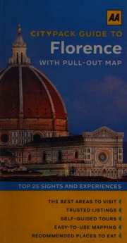 Aa Citypack Guide To Florence Perry Susannah Author Roy Sally