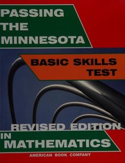 American Book Companys Passing The Minnesota Basic Skills Test In Mathematics Rev Ed Pintozzi