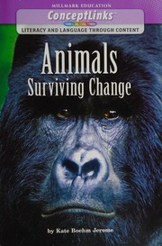 Animals Surviving Change Jerome Kate Boehm