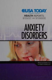 Anxiety Disorders Hyman Bruce M Pedrick Cherry