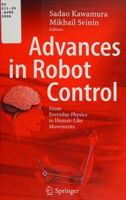 Advances In Robot Control From Everyday Physics To Humanlike Movements 1 Edition Kawamura