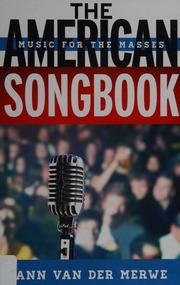 The American Songbook Music For The Masses Van Der Merwe Ann Ommen