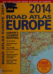 Aa 2014 Road Atlas Europe Automobile Association Great Britain