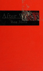 After Words Mehl Ron